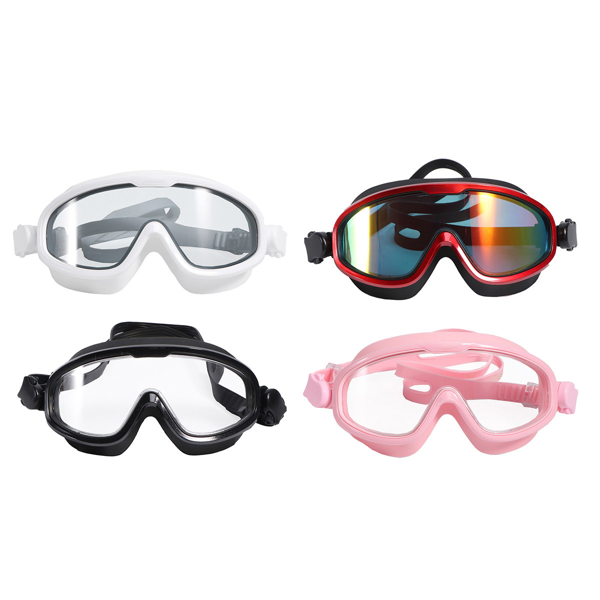 White Waterproof Swim Goggles  - огляд і ціна Goggles Swim