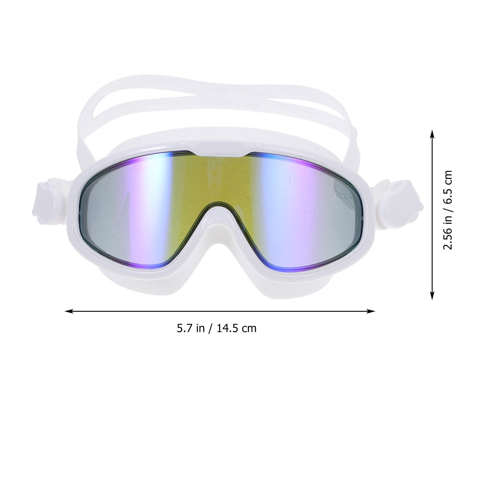 White Waterproof Swim Goggles  - огляд і ціна Goggles Swim
