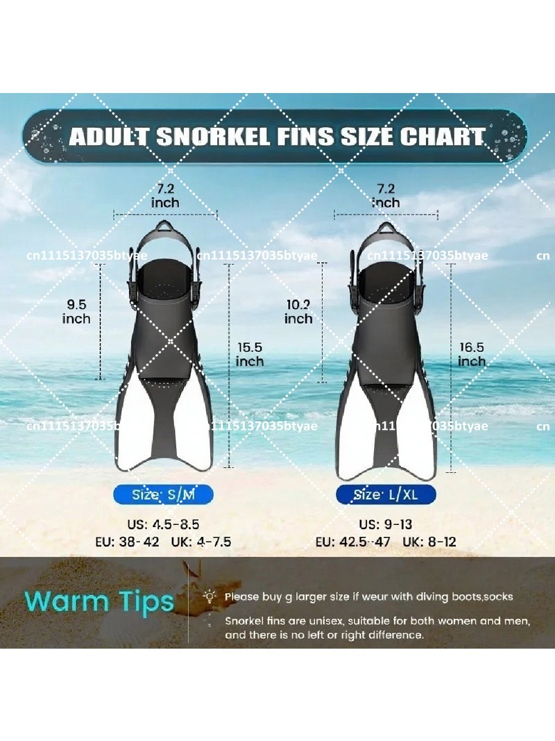 Adjustable Lace-Up Professiona - огляд і ціна Swim Fins