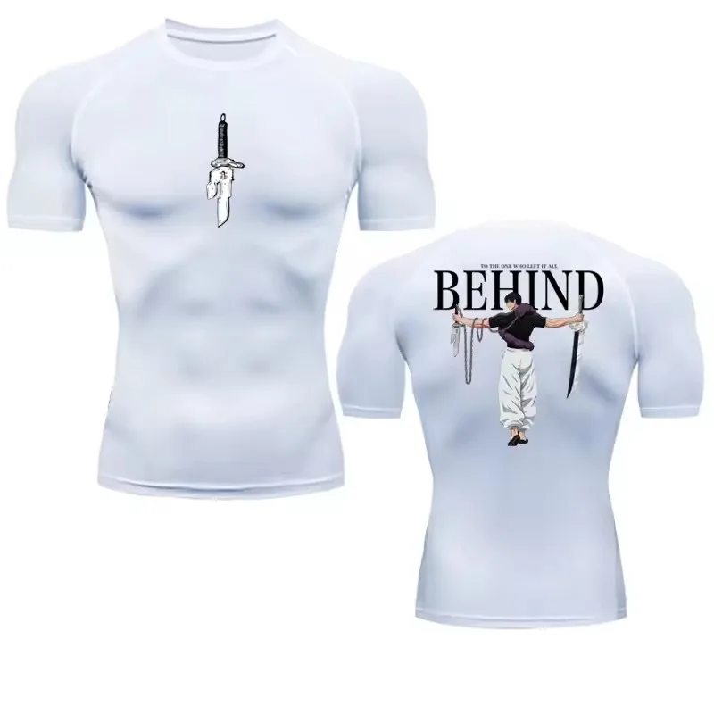 Anime Compression Shirt Men Pr - огляд і ціна Rash Guard