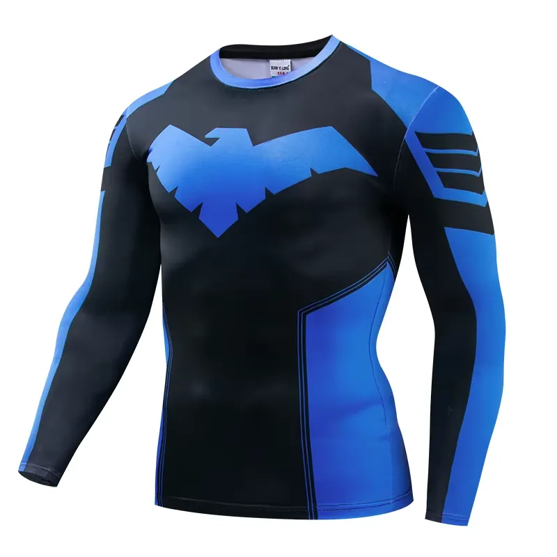 3D Printed Casual Long Sleeve  - огляд і ціна Rash Guard