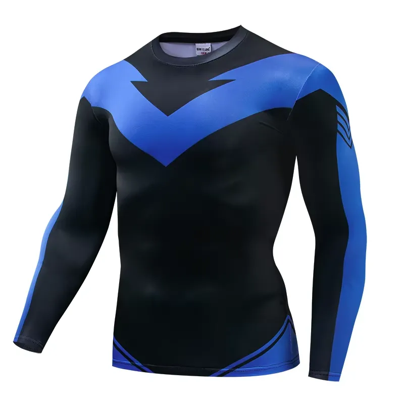 3D Printed Casual Long Sleeve  - огляд і ціна Rash Guard