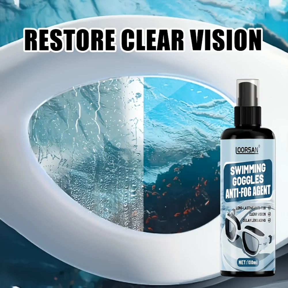 LOORSAN 100ML Goggles Anti-Fog - огляд і ціна Goggles Swim