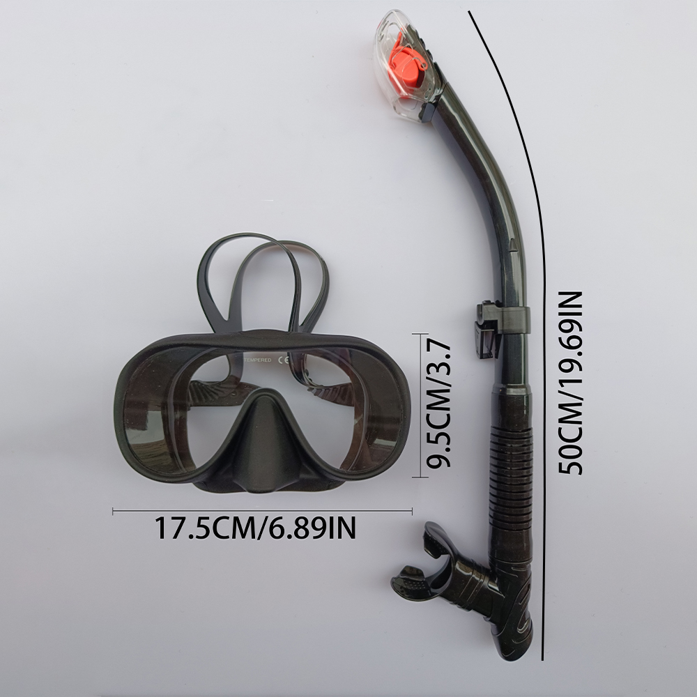 Adult Snorkel Set Semi Dry Sno - огляд і ціна Snorkel Set